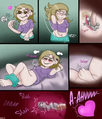 [Mortaven] Fun with Tinies + Geeky Miss Addison manga cover