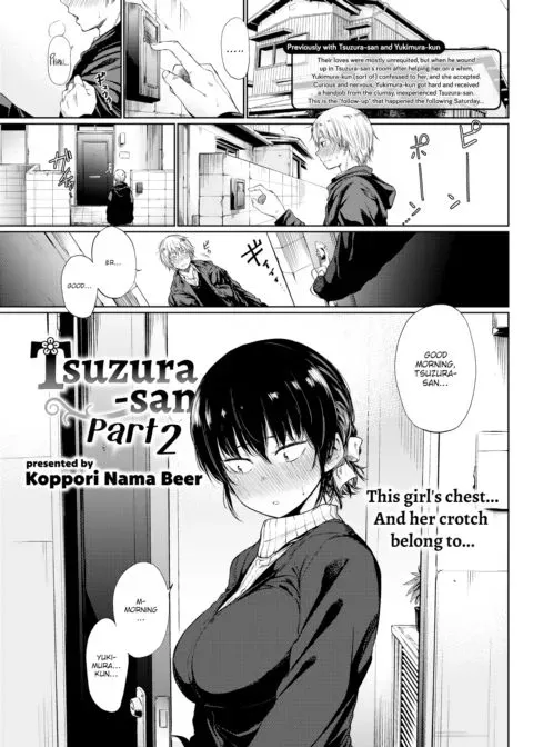 Tsuzura-san Part 2 manga cover