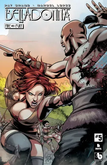[Boundless] Belladonna: Fire and Fury #5 manga cover