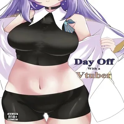 Day Off With A VTuber [Doujinshi] manga cover