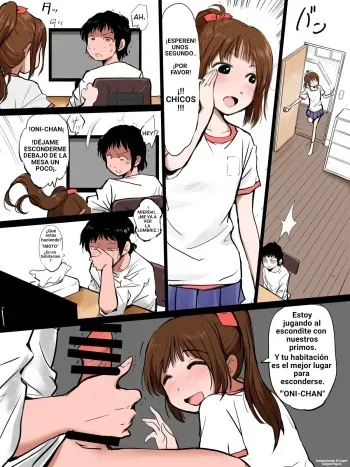 [mimamoriencyo] Imouto-chan ga Onii-chan no Chinko o Peropero suru dake no Manga desu. [Spanish] manga cover
