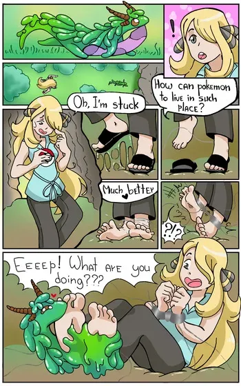 MichaellaBrown - Slime Tickle Pokemon (Page 6 missing) manga cover