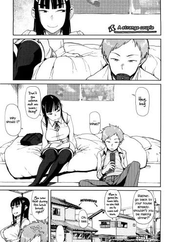 [Oomori Harusame] Okashina Futari | A Strange Couple (Kanako to Oji-san) [English] =LWB= manga cover