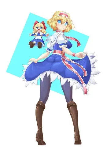 [ShinKaiKan (Kasei-Kumoko)] Alice Margatroid's Doll-bondage play(Image Sammary) manga cover