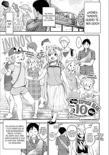 [Tsuruyama Mito] Osanazuma Elf-san wa 210-sai ~Natsu no odekake-hen~ + to yonkagetsu | La joven esposa elfa tiene 210 años ~Especial de viaje de verano~ + y 4 meses (COMIC BAVEL 2021-03) [Spanish] [Traducciones Necesarias] [Digital] manga cover
