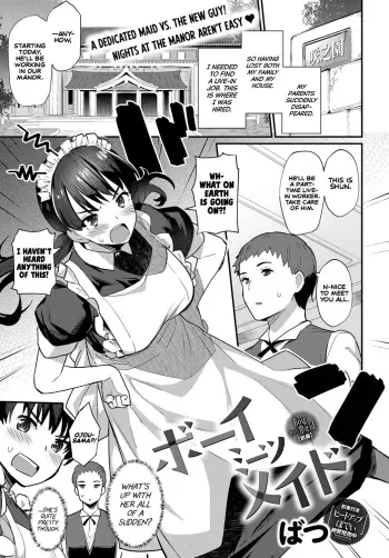 Boy Meets Maid Zenpen manga cover