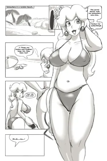 [Speeds] Peach's Beach Adventure (Super Mario Bros.) manga cover