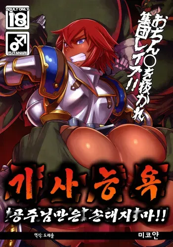 (C87) [M-ya (Mikoyan)] Kishi Ryoujoku Hime-sama dake wa Te o Dasuna!! | 기사능욕 공주님만은 손대지 마!! [Korean] [도레솔] manga cover