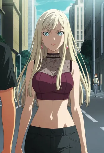 Gigi Andalucia [AI Generated] manga cover