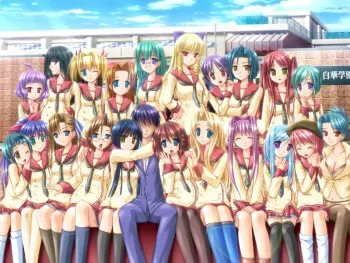 Pregnant hentai girls manga cover