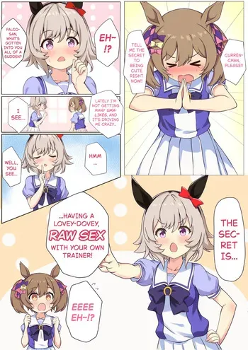[feeri] KareFaru Echarabu Ecchi | Lovey-Dovey Sex with Curren Chan and Smart Falcon (Umamusume Pretty Derby) [English] [FueledByMBG] [Uncensored] [Digital] manga cover