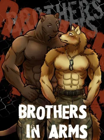 [Maririn (Korirouan)] Brother in arms 1 (V.2014+V.2017) & 2 + Secret Midnight Training HR [ENG] + Scraps manga cover