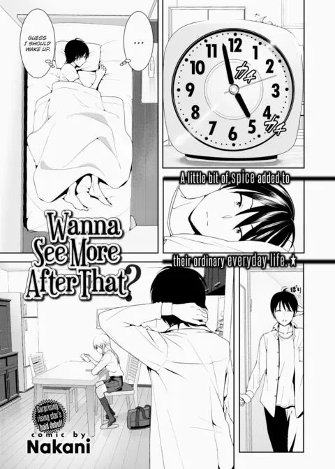 Wanna See More After That? manga cover