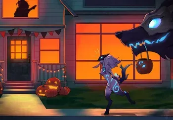 [Tenebscuro] Halloween Night Spent with the Reaper manga cover