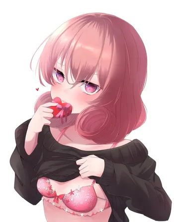 [うさぎ兎さめ] バレンタインなネネカさん manga cover