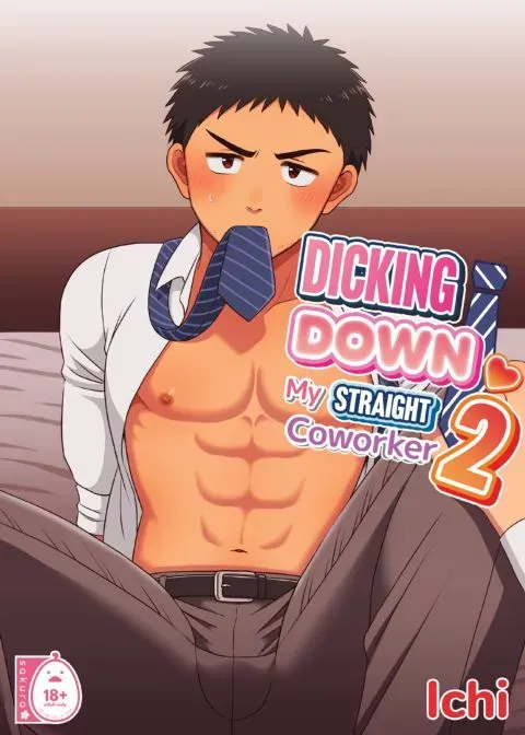 Dicking Down my Straight Coworker 2 manga cover