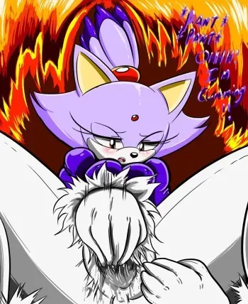 [Doom (Nobody147)] Blaze in Heat, Really . . . She Is (Sonic the Hedgehog) manga cover