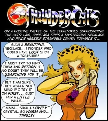 [Calibos] The Necklace of Cheetara (Thundercats) manga cover