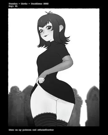 [Peachkuns] Mavis fanzine (Hotel Transylvania) manga cover