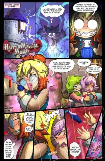 [Kamina1978] Happy Magical Mishap manga cover