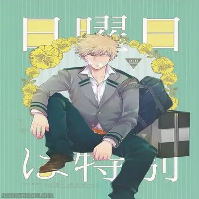 Nichiyoubi Wa Tokubetsu [Yaoi] [Doujinshi] manga cover