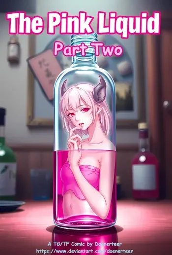 The Pink Liquid Part 2 manga cover