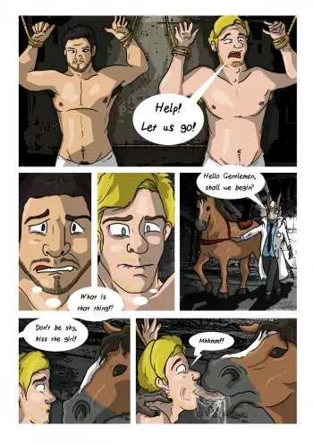 [poodleboy] The Stallion and the Ass manga cover