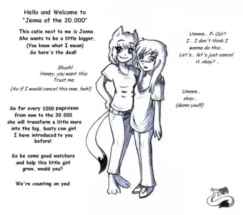 [TFed-Artist] Jenna of the 20,000 manga cover