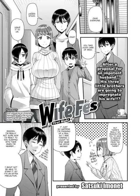 Wife Fes ~First Night~ manga cover