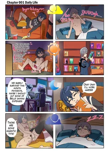 [Ukaya Masaru] Zenless Zone Zero yuri manga cover