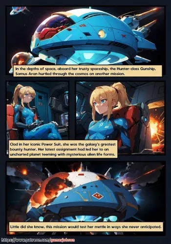 [Gamarjobson] Samus Trouble [AI Generated Comics] manga cover