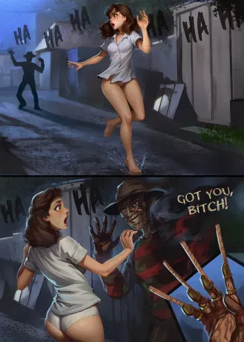 [SanePerson] A Nightmare On Elm Street [color] manga cover