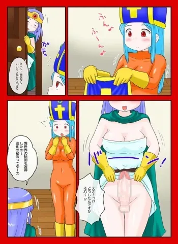 [Izumi Gakuen (School Izumi)] Futanari Souryo Metamorphose (Dragon Quest III) manga cover