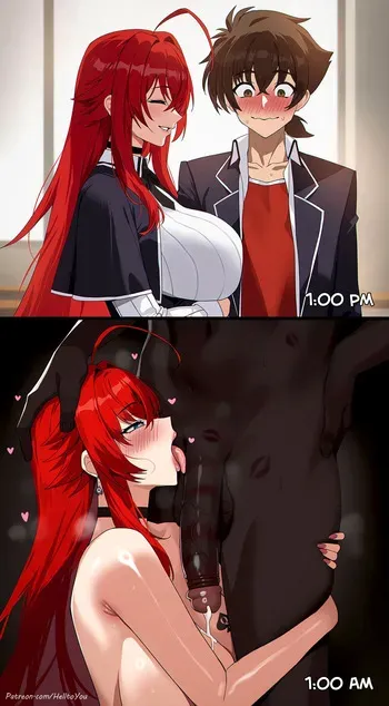 [Ai Generated] (Helltoyou) High School DxD Netorare Gallery (High School DxD) manga cover