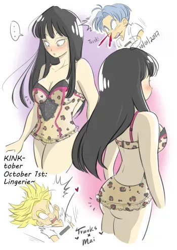 [Munchkin Kittyhams] KINKtober (Dragon Ball Super) manga cover
