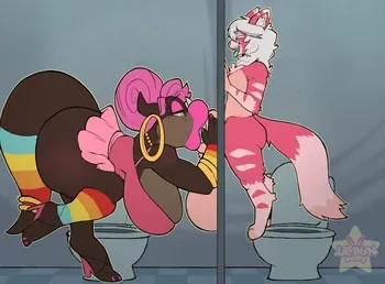 [LilBunPinky] Gloryhole Fun manga cover