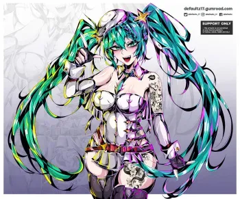 [Defaultz_17] 2023 Race Queen Miku Gumroad Rewards manga cover