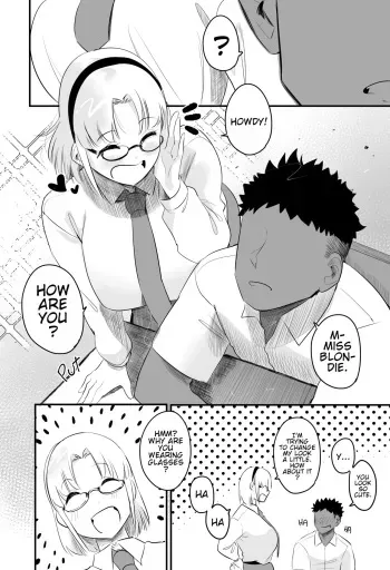 Girl with glasses manga cover