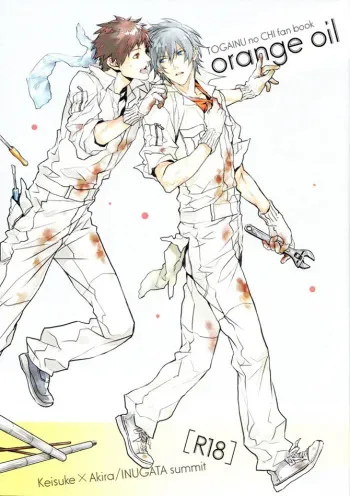 [INUGATA SUMMIT (Fujino)] orange oil (Togainu no Chi) manga cover