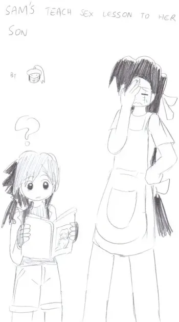 ACH's BLACK PAN COLLECTION 1 - Sam's teach sex lesson to her son manga cover