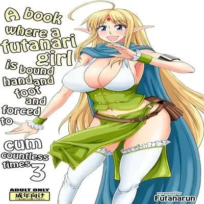 A Book Where a Futanari Girl Is Bound Hand and Foot and Forced to Cum Countless Times [Original] manga cover
