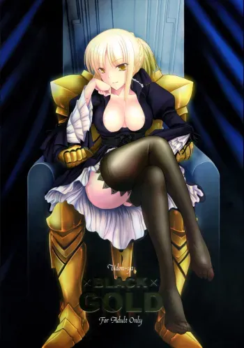 BLACKxGOLD manga cover