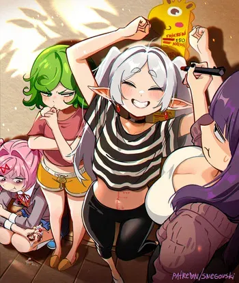 [Snegovski] Frieren x Tatsu manga cover