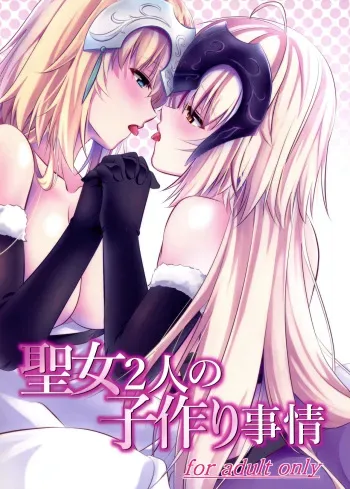 (C93) [Pandora Box (Hakomaru.)] Seijo Futari no Kozukuri Jijou (Fate/Grand Order) manga cover