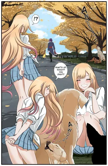 Marin Kitagawa & Two Doggos [LANZメ/LANZ_o_MANGA] manga cover