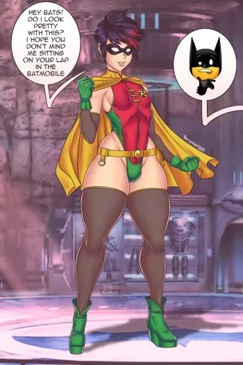 [Bemannen] The Femboy Robin Saga (Batman) manga cover