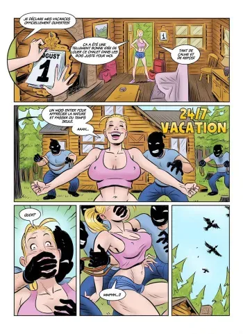 [COAX] 24/7 vacation - [FRENCH] manga cover