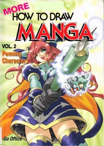 More How to Draw Manga Vol. 2 - Penning Characters manga cover