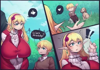 Elf Mom 2 manga cover