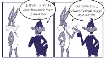 [Kcnite] Bottom Daffy (Looney Tunes) manga cover